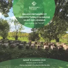 Balade paysagere et architecturale AVAP St Christophe 2024